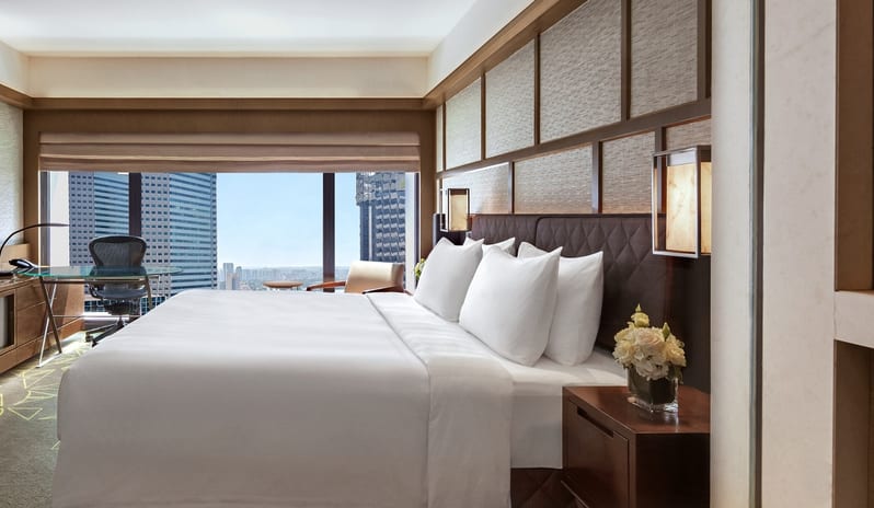 Pan Pacific Singapore - Deluxe Room Panoramic View King Bed